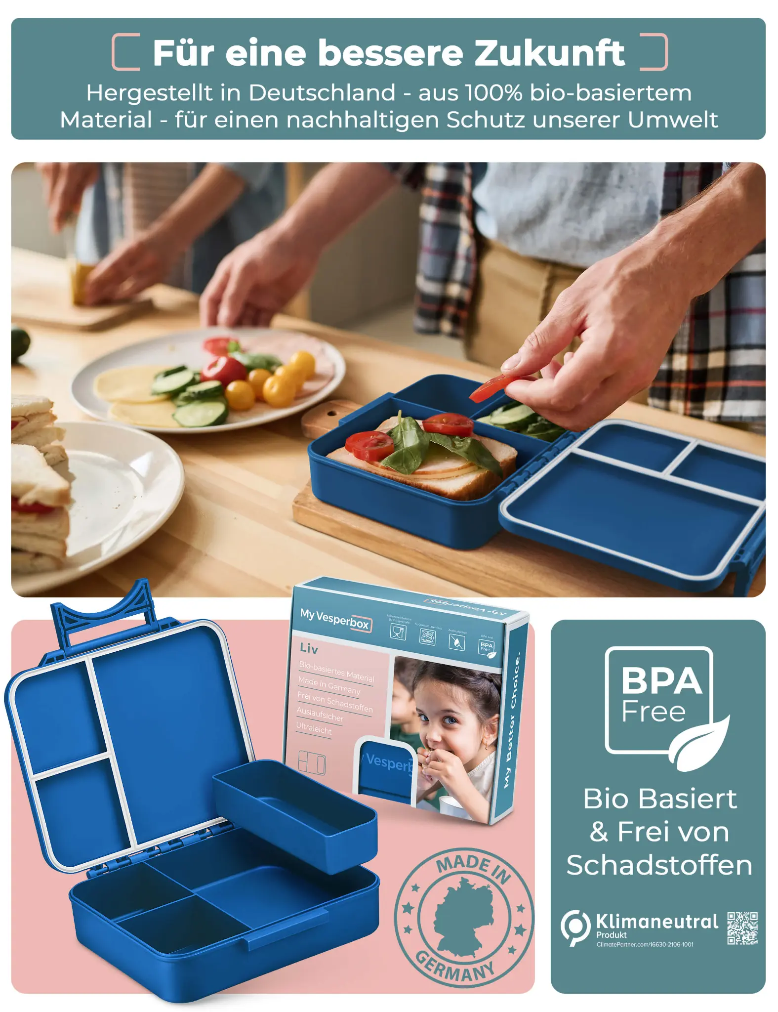 Für eine bessere Zukunft - Bio-basiert, BPA-frei und klimaneutral